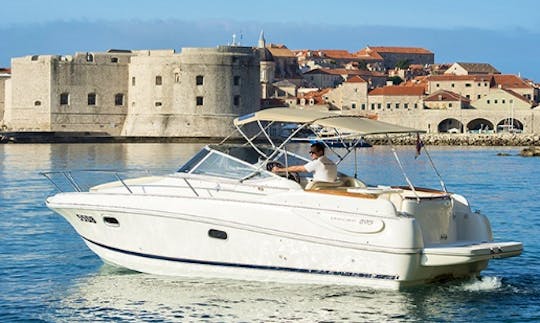 Charter 28' Jeanneau Leader 805 Motor Yacht in Dubrovnik, Croatia