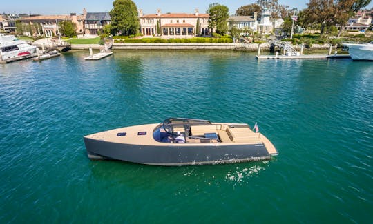 40' VanDutch Ultra Luxury Day Yacht in Newport Beach for Day Parties, Birthdays, Engagements - Its Perfect