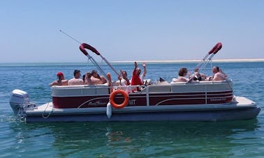 Tour guiado en barco por la ruta de las 4 islas en Faro, Portugal