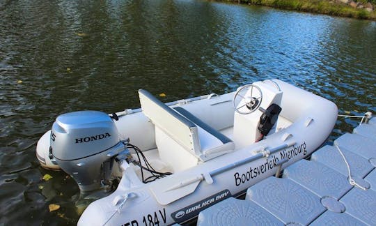 Rent a Honda Powered Walker Bay Inflatable Boat in Nienburg, Germany