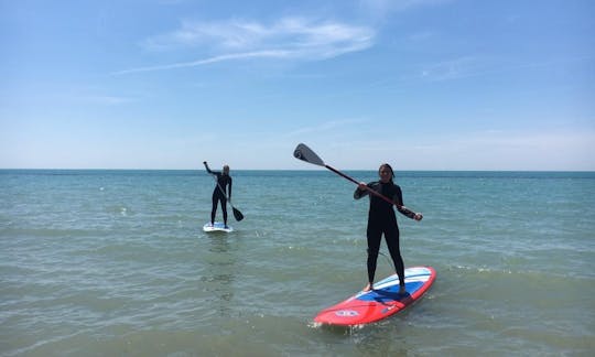 Profitez de locations et de leçons de stand up paddle à Ostie, à Rome