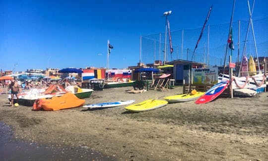 Enjoy Stand Up Paddle Rentals and Lessons in Ostia, Rome