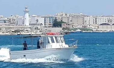 Enjoy Fishing in Marsala, Italy on Cuddy Cabin