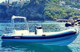 Charter 19' Predator Rigid Inflatable Boat in Vico Equense, Italy