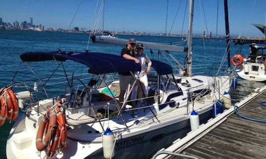 Sail Melbourne in a Catalina 320 Yacht