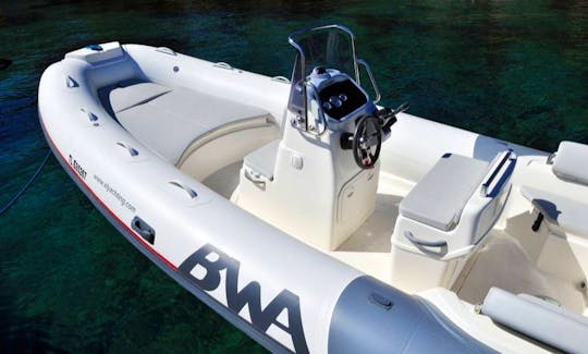 Rent 22' BWA Rigid Inflatable Boat in Hyères, France
