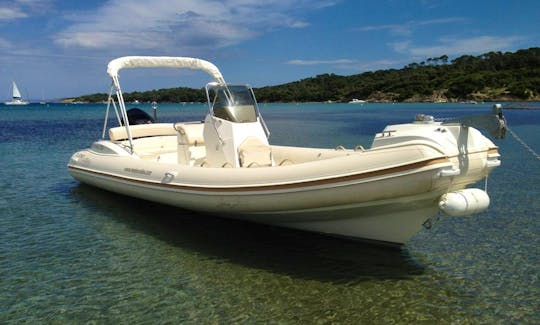 Rent 25' Nuova Jolly Prince 23 Rigid Inflatable Boat in Hyères, France