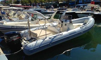 Rent 25' Clubman Rigid Inflatable Boat in Hyères, France