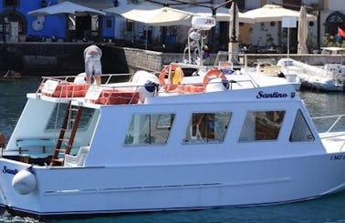 Charter 46' Santino Motor Yacht in Lipari, Sicilia