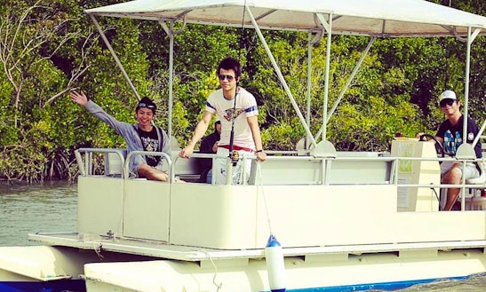 Absolutely Great 8 Person Pontoon For Hire In Queensland, Australia