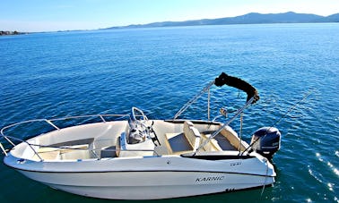 Enjoy Fishing in Sukošan, Croatia on Karnic Boawrider