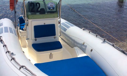 Rent 19' Joker Clubman Rigid Inflatable Boat in Teulada, Sardegna
