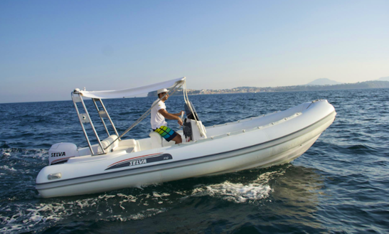15' Selva 40 Cv Rigid Inflatable Boat Rental In Campania, Italy