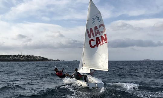 Rent 13' Sailing Dinghy in Porto Pollo, Sardegna