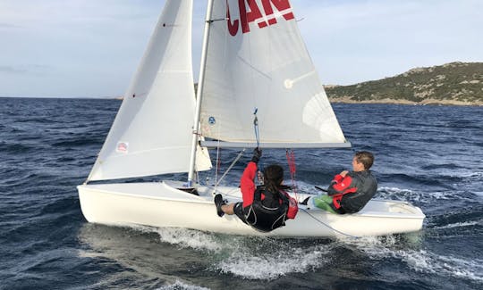 Rent 13' Sailing Dinghy in Porto Pollo, Sardegna