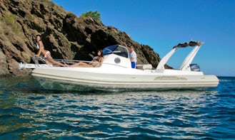 Rent 25' Capelli Tempest Rigid Inflatable Boat in Luri, France