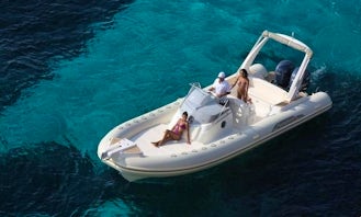 Rent 28' Capelli Tempest Rigid Inflatable Boat in Luri, France
