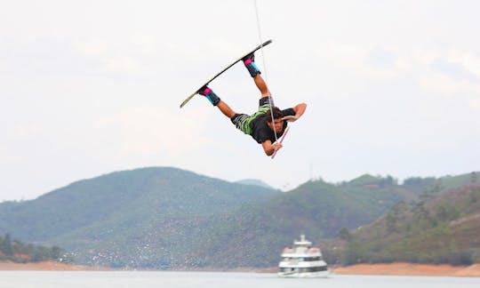 Wakeboarding in Santarém, Portugal