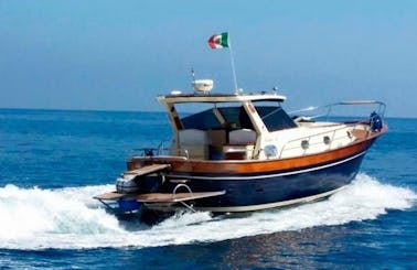 Charter a Gozzo Motor Yacht in Sorrento, Italy