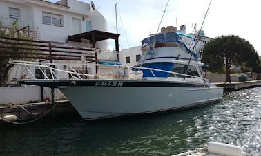 Fishing Charter On 44ft "Sail Fish" Striker Alu-Yacht In Castelló d'Empúries, Spain