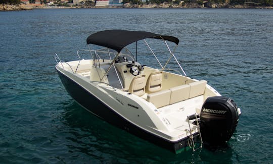 Charter 22' Quicksilver 675 Center Console in Dubrovnik, Croatia