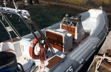 Rent a Rigid Inflatable Boat in Praiano, Campania