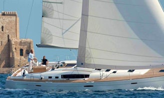 Charter 55' Oceanis 54 Cruising Monohull in Nettuno, Italy