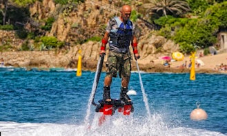 Flyboarding in Propriano, France