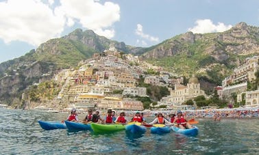 Passeio de caiaque de 3 horas em Positano