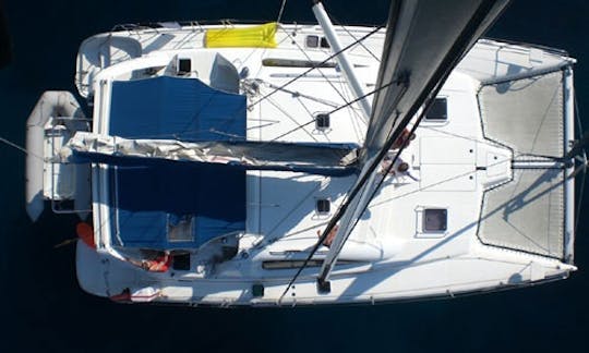 Catamarã de cruzeiro Charter 41' Leopard 42 em Santa Maria di Lota, França