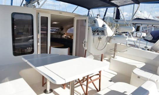 Catamarã de cruzeiro Charter 41' Leopard 42 em Santa Maria di Lota, França