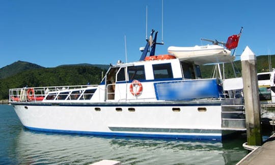 Charter 60' Foxy Lady Motor Vessel in Havelock, New Zealand