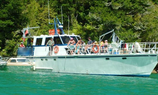 Charter 60' Foxy Lady Motor Vessel in Havelock, New Zealand