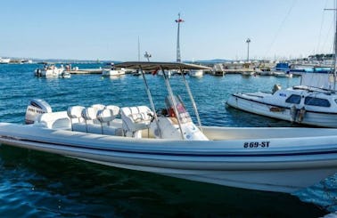 10 People RIB Ready to Rent in Split, Split-Dalmatia County