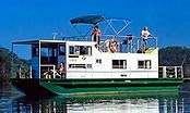 Accommodation on the Hawkesbury Waterways Charter 39' Super 8 Berth Houseboat in Wisemans Ferry, New ...