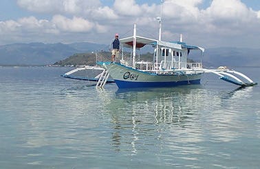 Charter "Oxy 1" Traditional Boat in Bais City, Philippines For 25 People