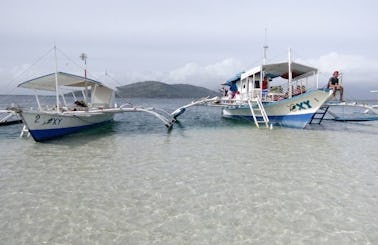 Charter the "Oxy 2" Traditional Boat in Bais City, Philippines For 13 People