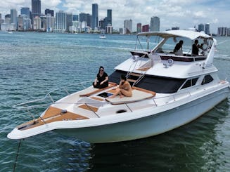 50'FLYBRIDGE SEA RAY - $100 DE DESCONTO DE SEGUNDA A SEXTA!!