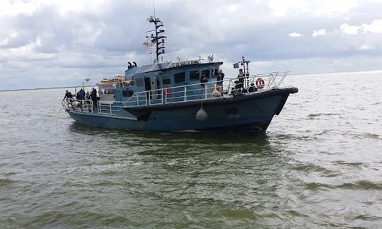 Enjoy Fishing and Diving in Klaipėda, Lithuania on Trawler