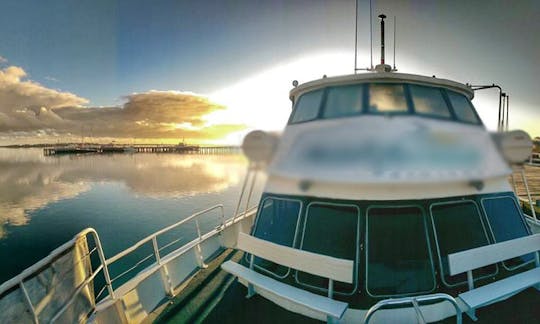 Alquile un catamarán a motor «Kasey Lee» desde Cowes, Australia