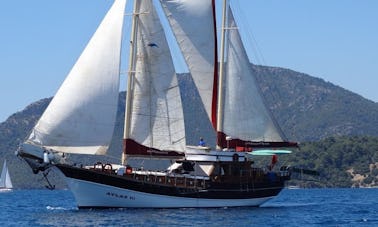 Charter 79' / 24 meter Med Sea Aegean Gulet in Marmaris, Turkey