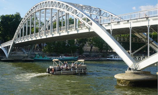 Captained Charter on 24' Pontoon in Paris, France