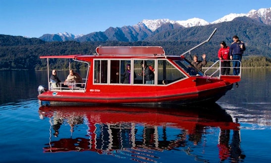 'hanna-k' Boat Scenic Tours & Fishing In Lake Mapourika