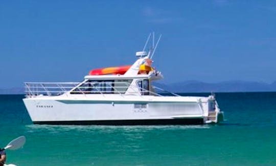 Enjoy Kaiteriteri, Tasman on 36' Power Catamaran