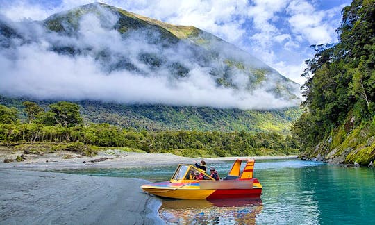 15-Seater Jet Boat Tour in Jackson Bay