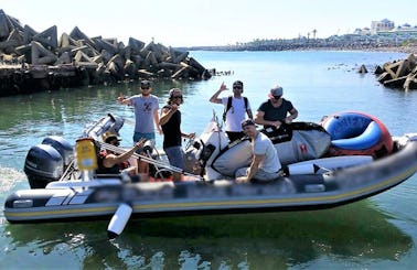 Foxtrot (12 pax), 6.7m RIB with Twin FT60E Yamaha outboards in Cape Town