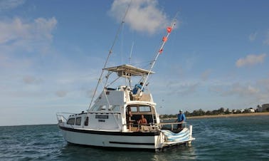 Carta de pesca para todas as estações em Malindi, Quênia