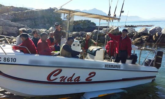 Charter on Center Console Fishing from Hermanus, Western Cape