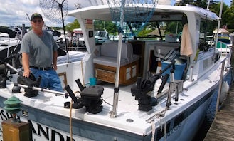Nothing Beats A Great Day Of Fishing In Sodus Point, New York On 31' Baha Cruiser!
