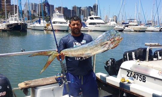 Melhor carta de pesca para 8 pessoas em Durban, África do Sul